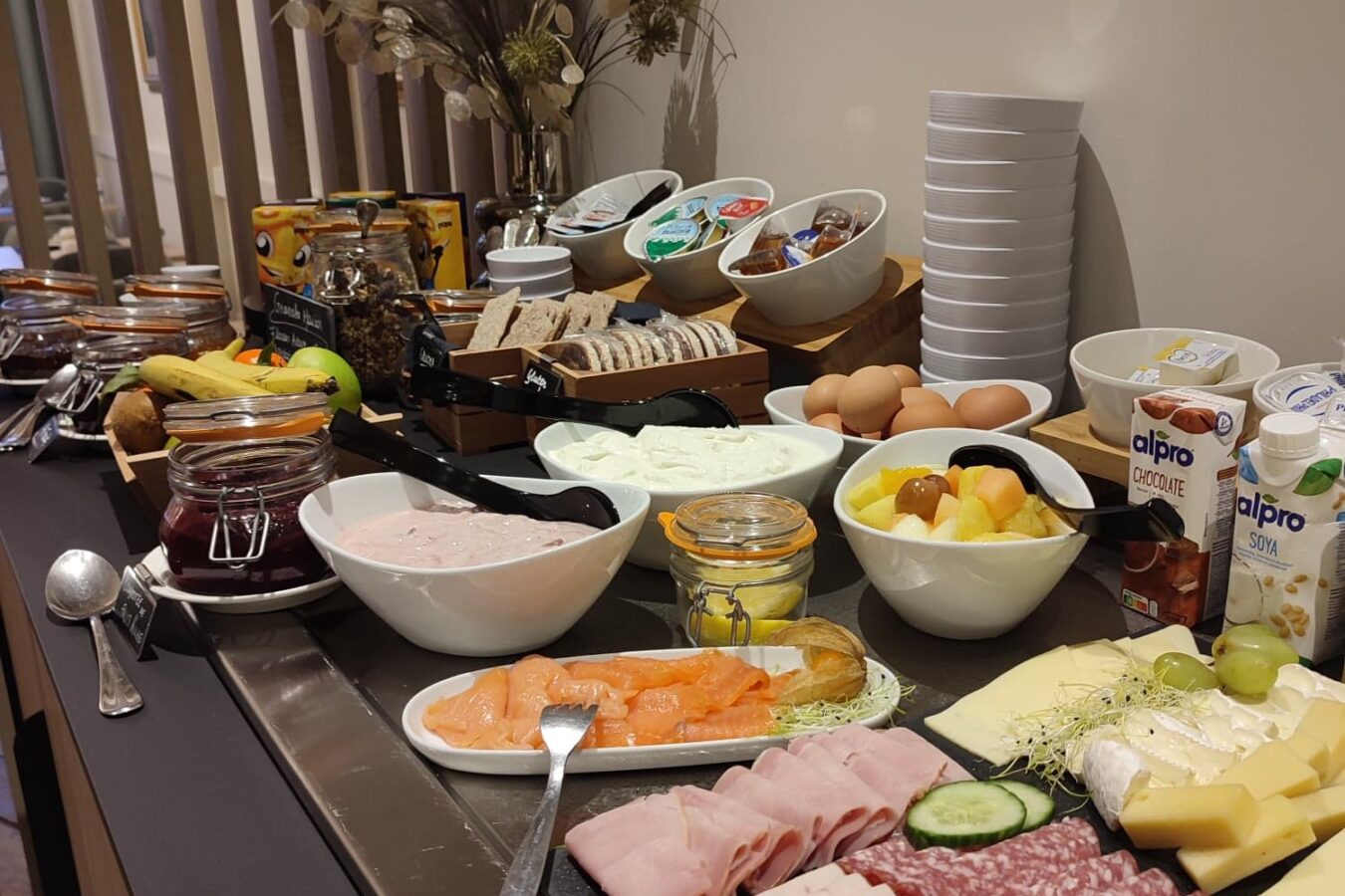 petit-déjeuner au petit roannay